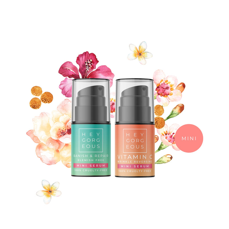 Vitamin C & Banish & Repair Serum Mini Combo