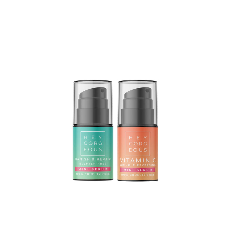 Vitamin C & Banish & Repair Serum Mini Combo