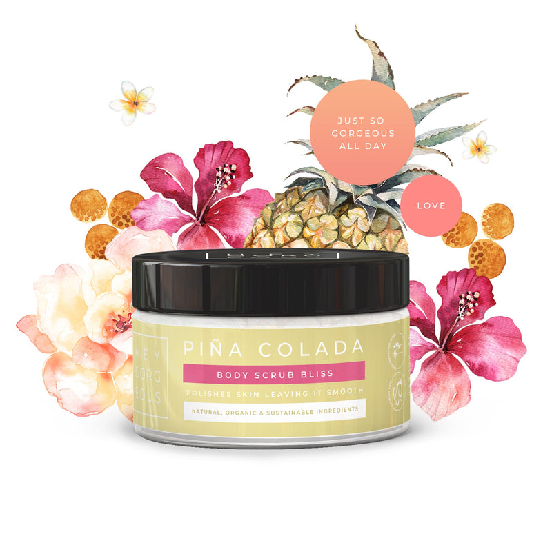 Piña Colada Mousse & Scrub Gift Set