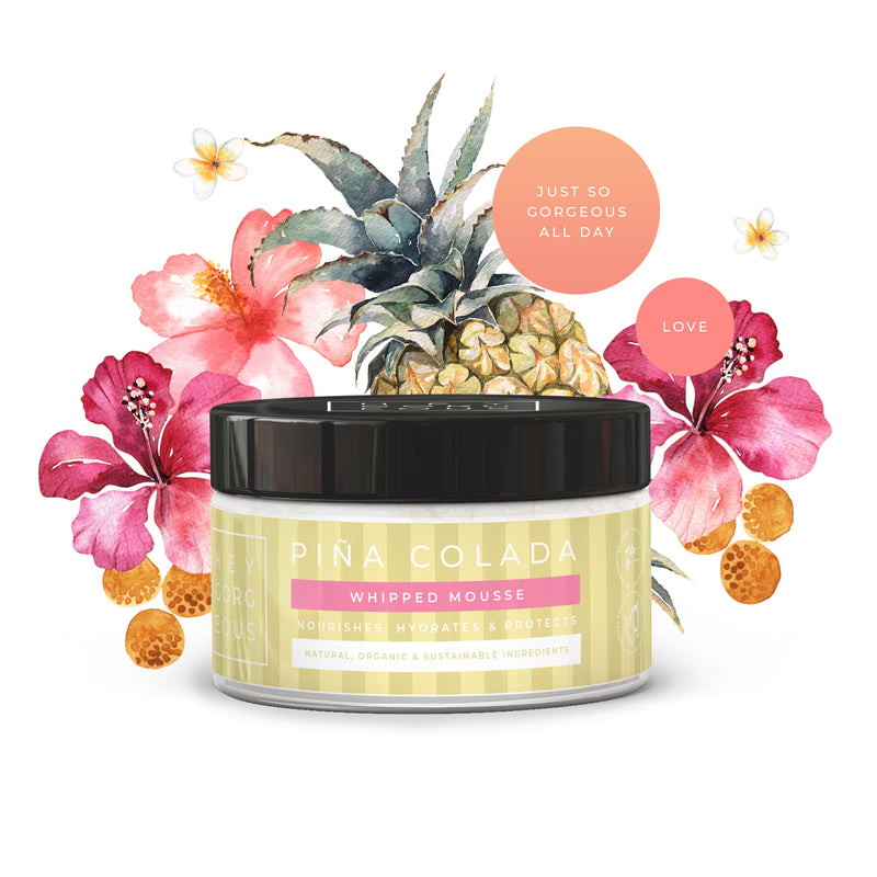 Piña Colada Mousse & Scrub Gift Set